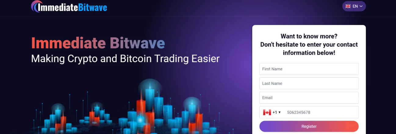 Immediate-bitwave-register