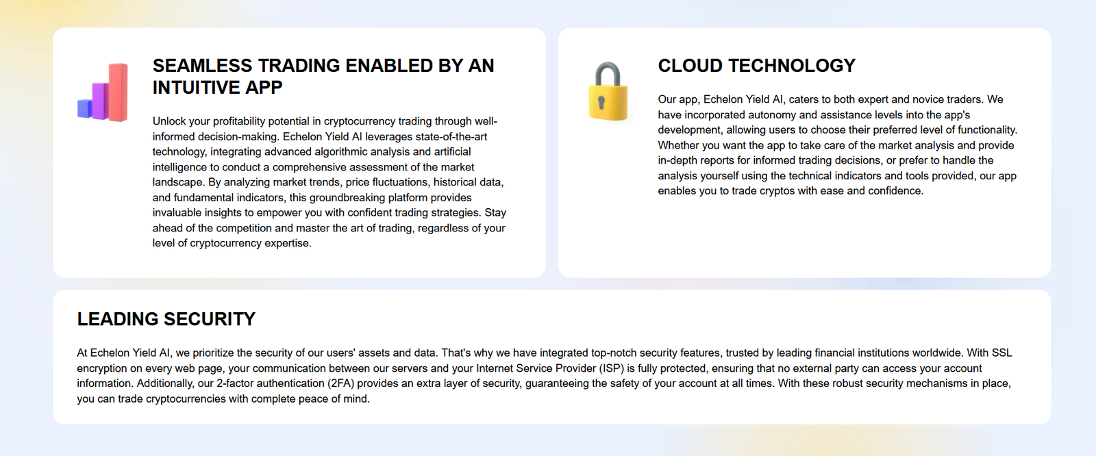 echelon-yield-ai -features
